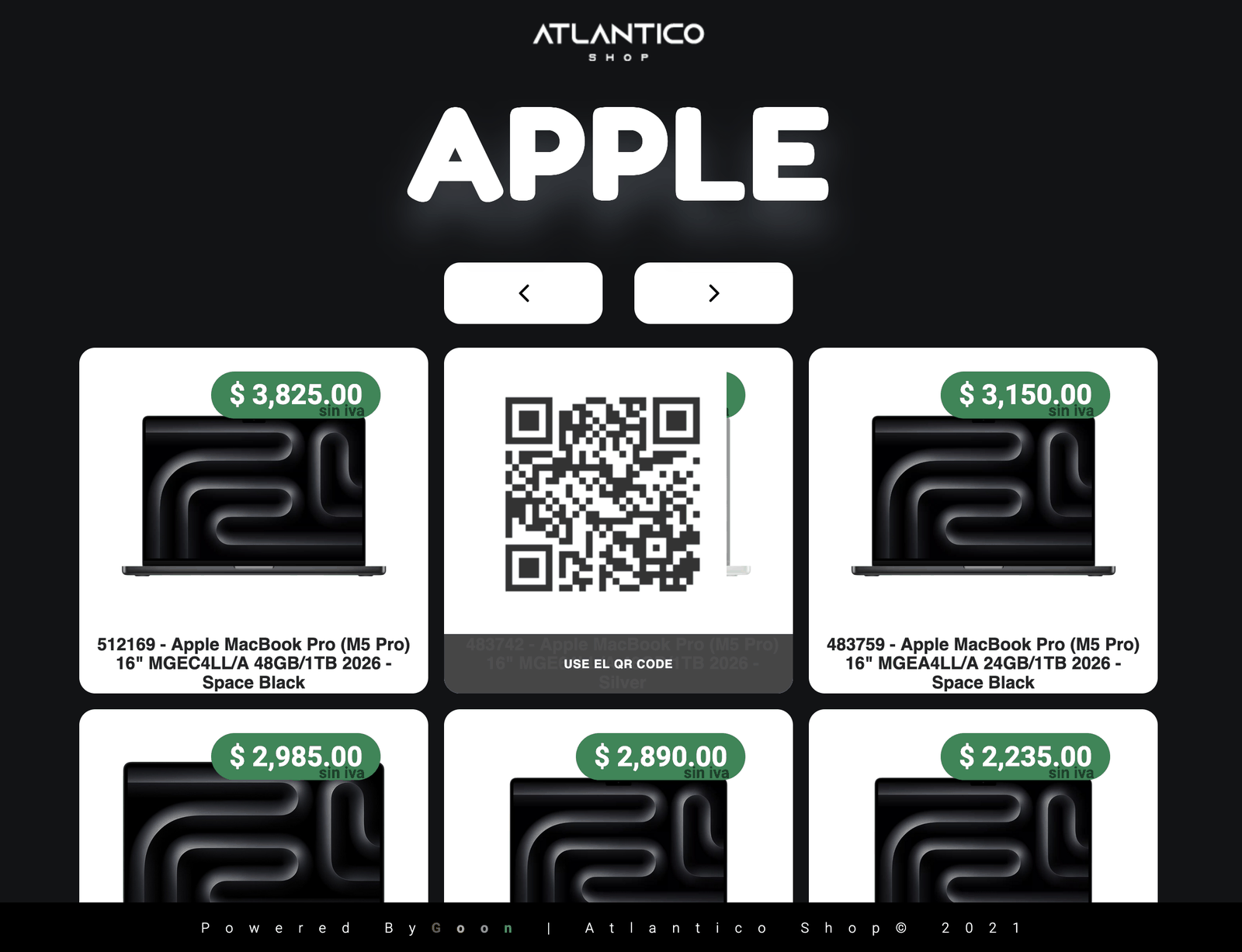 AtlanticoShop-totem preview