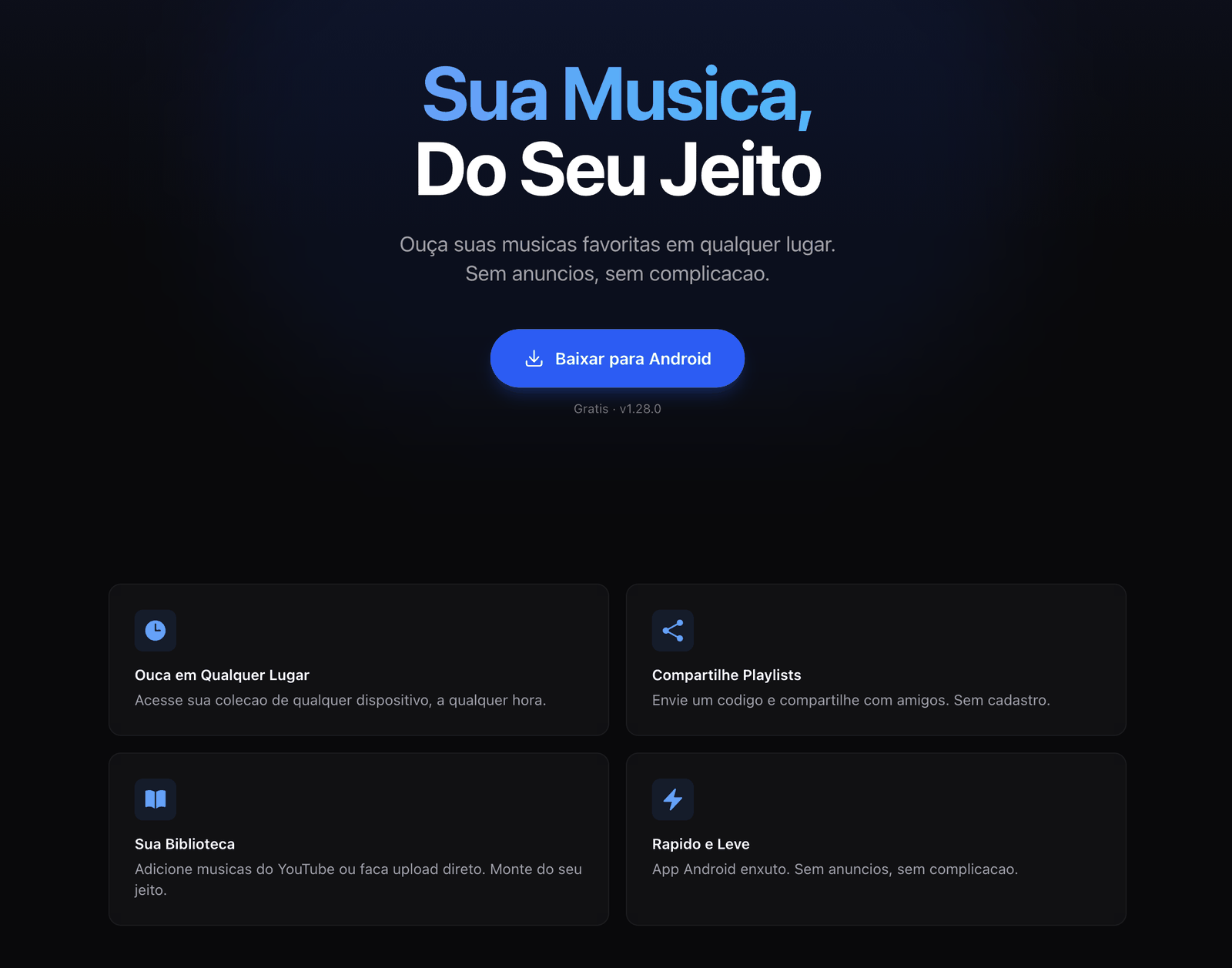 music-player-server preview